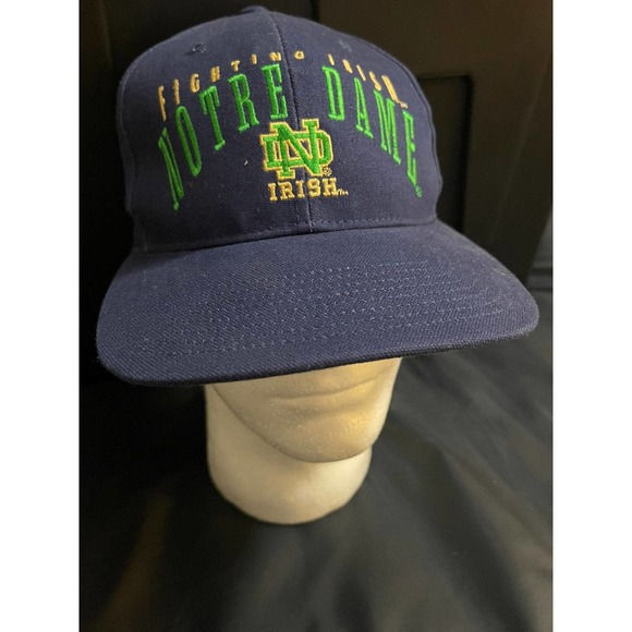 University of‎ Notre Dame ND Fighting Irish Adjustable Hat - Picture 1 of 7